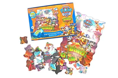 Набір магнітів Магнітна картина Щенячий патруль "Динопригода" ML4034-35 купити