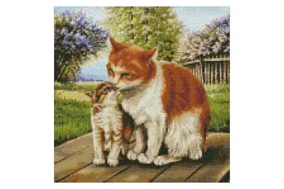 Набір з алмазною мозаїкою "Материнське тепло" AMO7651 40х40см IDEYKA купити