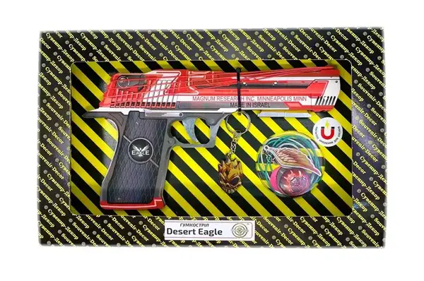 Гумкостріл "DESERT EAGLE CODE RED" BOX купити