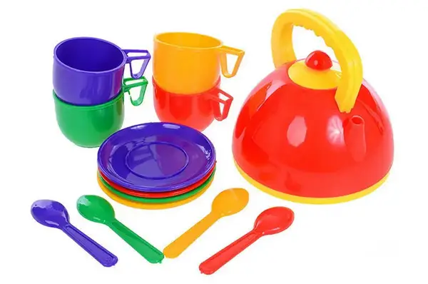 Набір посуду 13 предметів (з чайником) 0279 Юніка купити