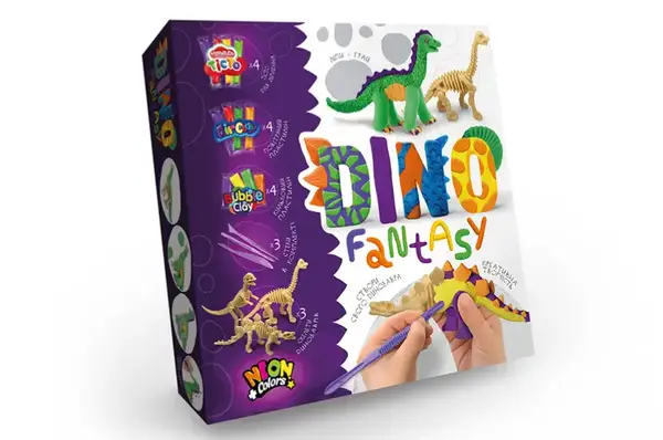 Креативна творчість "Dino Fantasy" DF-01-01U,02U DANKO купити