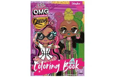 Розмальовка зі стікерами L.O.L O.M.G. Queens2 LCB15 IDEYKA купити