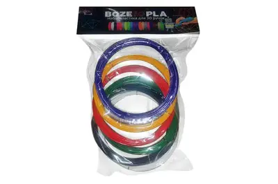 Запаска до 3D ручки BOZE PLA 5м 6 кольорів купити