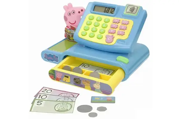 Касовий апарат 1684937 PEPPA на батарейках, музика Peppa Roleplay купити недорого в Україні, фото 3
