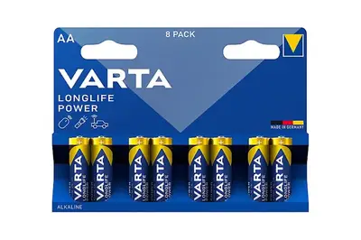 Батарейки Varta LR6 Long Life Power блістер 8шт. купити