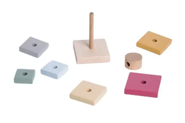 Пірамідка дерев'яна 15849 LD-18 CUBIKA купити недорого в Україні, фото 3