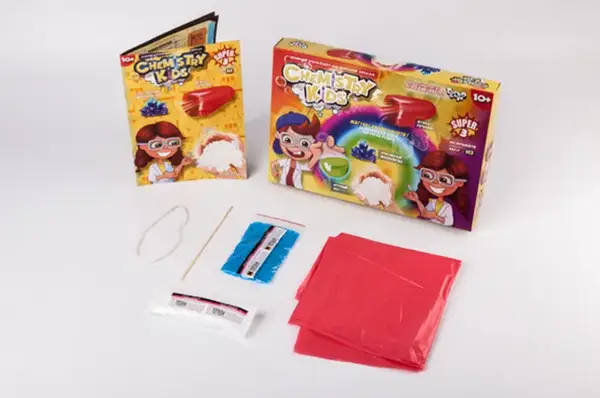 Набір для дослідів CHK-02-01U,02U,03U,04U "CHEMISTRY KIDS" економ DANKO купити недорого в Україні, фото 2