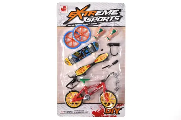 Ігровий набір BX-666A "Fingerboard Skate+BMX" на блістері YG Toys купити недорого в Україні, фото 6