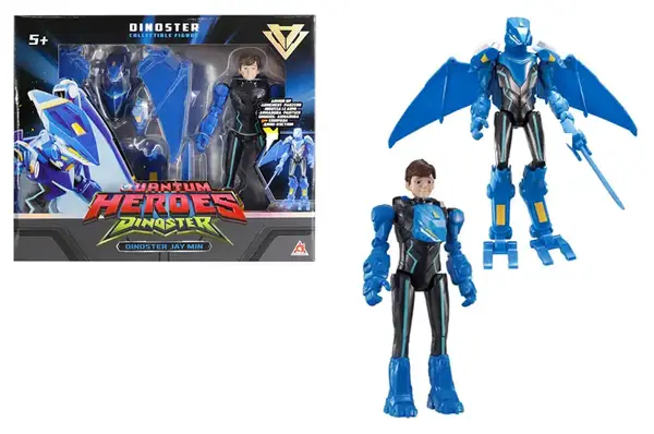 Фігурка DINOSTER – ДЖЕЙ МІН (20 cм, з аксес.) EU580834 купити