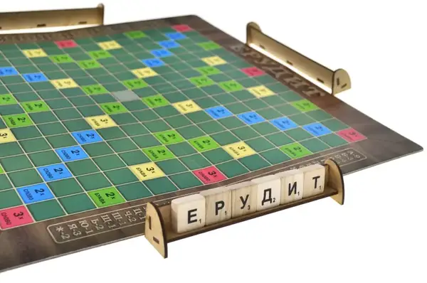Настільна гра "Ерудит" 2в1 з дерев'яними плашками ARTOS купити недорого в Україні, фото 5