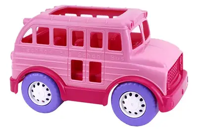 Автобус 7129 шкільний рожевий ТЕХНОК купити