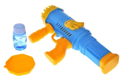 Пістолет з мильними бульбашками P076 на батарейках, в коробці р.28x9x15 см YG Toys купити