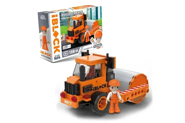 Конструктор Kids hits IBLOCK JUNIOR KH53/002/1 146 деталей короб. 24*6*16см купити