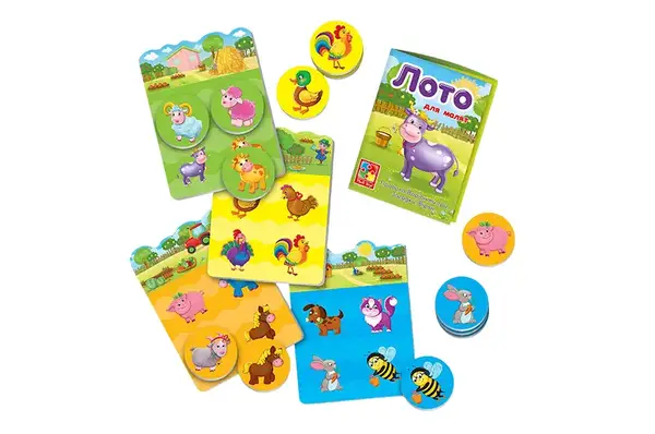 Гра розвиваюча Лото "Ферма" VT2100-08 Vladi Toys купити недорого в Україні, фото 2