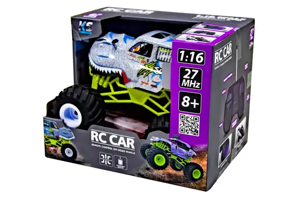 Автомобіль SL-360RHGR BIGFOOT на радіокеруванні–DINOSAUR купити недорого в Україні, фото 5