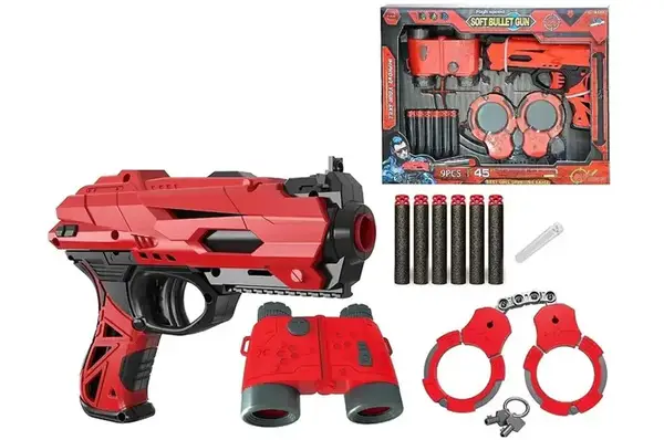 Бластер з поролоновими патронами з набором в коробці FJ926 купити недорого в Україні, фото 2