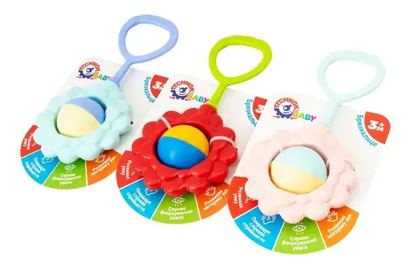 Брязкальце 9321 “Квіточка” ТЕХНОК купити