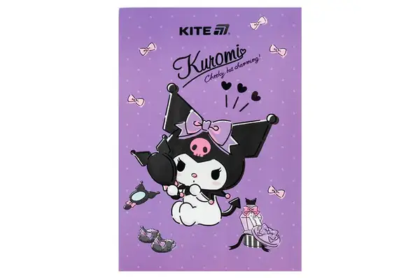 Блокнот-планшет Kite Kuromi-2 HK25-194-2, A5, 50 аркушів, клітинка купити