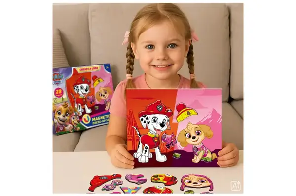 Магнітна гра 200699 "Одягалка Щенячий патруль. Маршал і Скай" DoDo купити недорого в Україні, фото 4