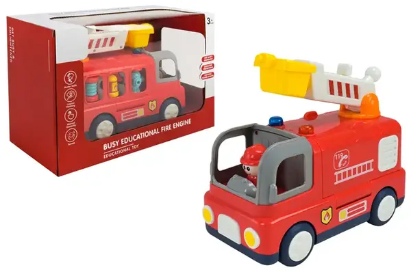 Машинка YL518A Пожежна, батарейка, багатофунціональна, у коробці р.30x14x20 см купити