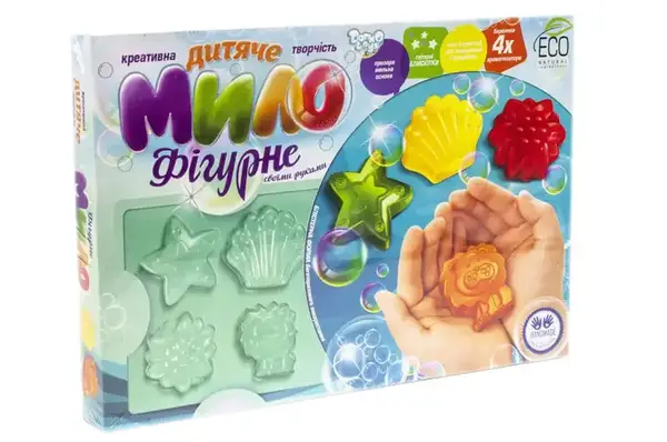 Набір для творчості DFM-01-01U,02U,03U "Дитяче Фігурне Мило" малий DANKO купити