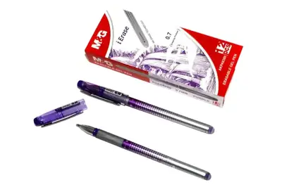 РУЧКА ГЕЛЕВА M&G пиши-стирай 0,5 8371 Фіолетова купити