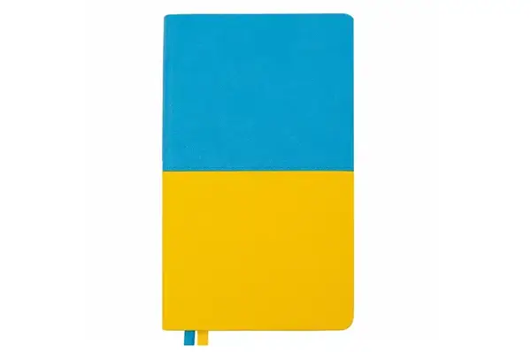 Щоденник 12х20cм дата Leo Planner "Tiffany", інтегральний, 352 сторінки ,жовто-блакитний купити