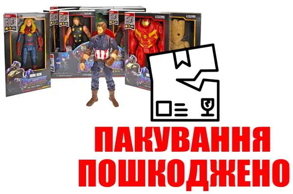 OUTLET 0 Супергерой в блоці 12шт LK4023 р.51,8*24,8*31,7см купити