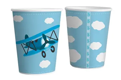 Паперові стаканчики Твоя Забава "Літачок" 10шт/уп. (250мл.) купити