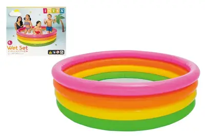 Басейн INTEX "Веселка" (4 секціі, рем. комплект) 56441 168*46см купити