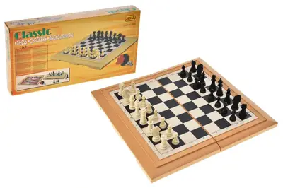 Шахи 3в1, в коробці 1666 р. 28,8x28,8x1,7 см YG Toys купити