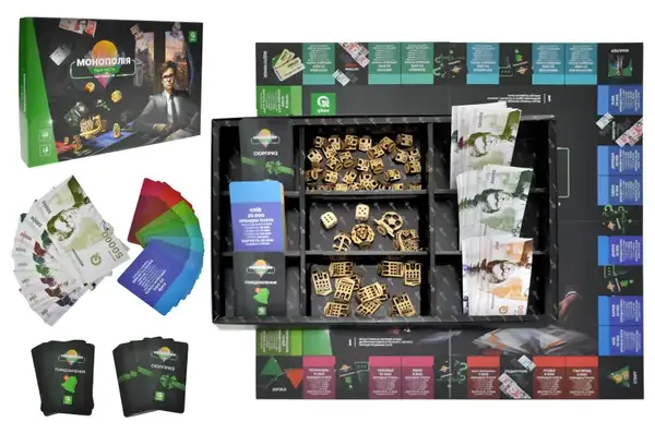 Настільна гра QB701-003 "Монополія Рідні міста" qbee купити недорого в Україні, фото 4