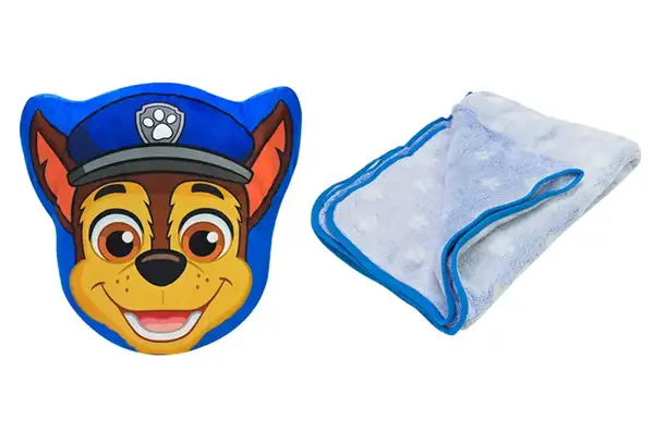 М'яка подушка з пледом KH70/001L Paw Patrol р. 38x41x7см плед, р.118x80см Kids Hits купити недорого в Україні, фото 3