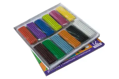 Пластилін Zibi SMART Line 12 кольорів, 240г ZB.6224 купити