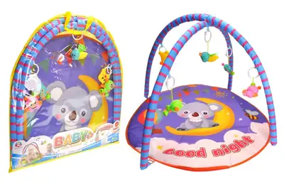 Килимок з брязкальцями 138 в сумці р.80x80x52 см YG Toys Килимок з брязкальцями 138 в сумці р.80x80x52 см YG Toys купити