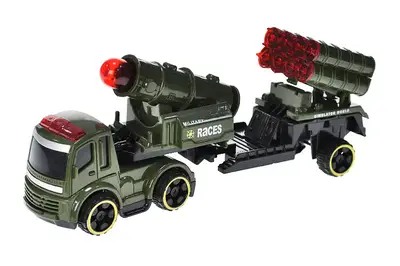 Машина інерційна військова в коробці 2616A р.22*5,3*10см купити
