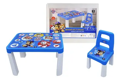 Стіл дитячий зі стільцем QB001-501 "Щенячий патруль. Герої рятівники" qbee купити