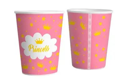 Паперові стаканчики 12029 "Princess" 10шт/уп. (250мл.) Твоя Забава купити