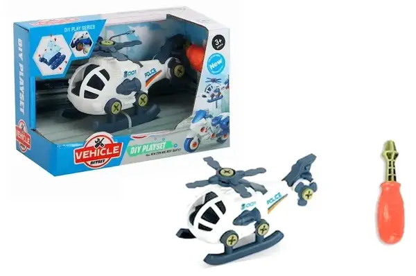 Вертоліт-конструктор в коробці 7654-A2B р.20*11*13см купити