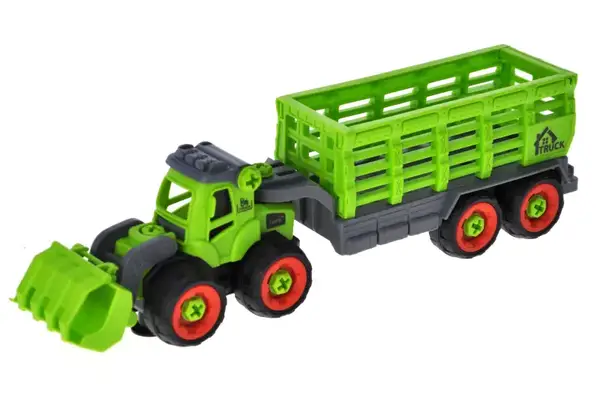 Трактор конструктор CXL900-110A в коробці р.33x8,5x12,5 см YG Toys купити недорого в Україні, фото 2