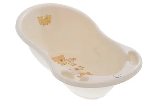 Ванночка зі зливом 102 см MS-005ODPLYW-119 "LUX Ведмедики" бежева TEGA купити