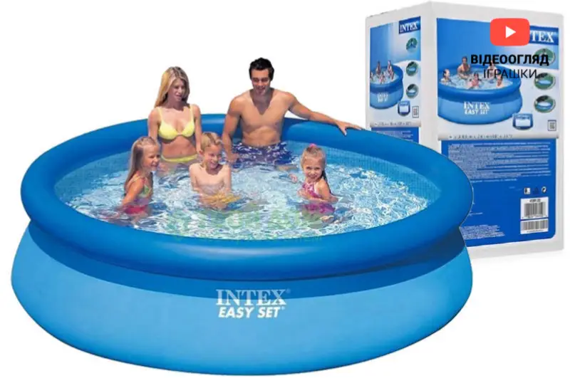 Басейн INTEX наливний 28120 р.305*76см 3850л купити