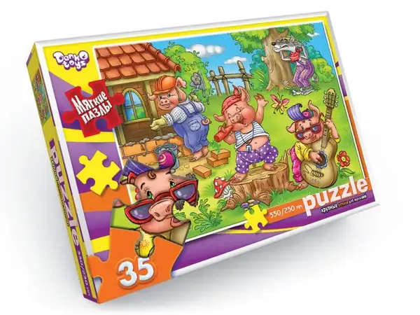 Пазли фомові - 35 елм. - S35-10-01,02,03,04...16 серія 10 DANKO купити недорого в Україні, фото 13