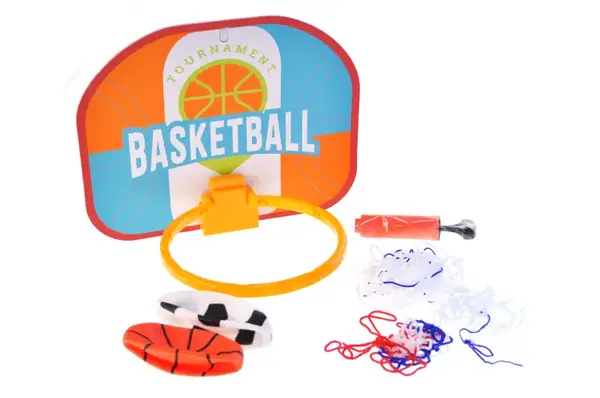 Футбольні ворота (69*35*49см) з баскетбольним кільцем в коробці MY1656-1 р.58*5,5*27см купити недорого в Україні, фото 3