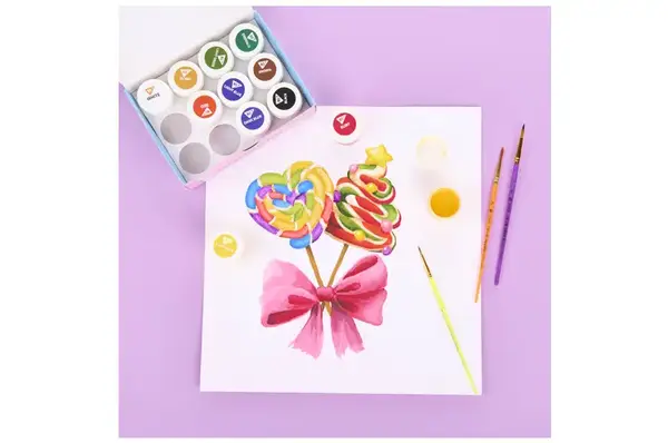 Фарби гуашеві Yes Pusheen 12 кол. 20 мл 230402 купити недорого в Україні, фото 5