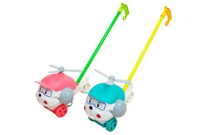 Каталка 198-19 "Вертоліт" з ручкою, 2 кольори р.24x15x15 см Каталка 198-19 "Вертоліт" з ручкою, 2 кольори р.24x15x15 см купити