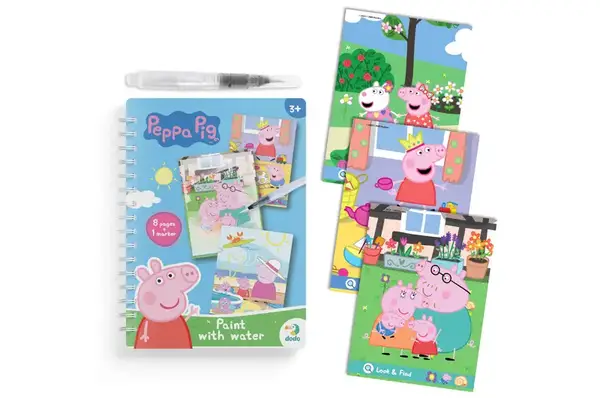 Набір водних розмальовок 200645 "Малюй водою: Peppa Pig" DoDo купити