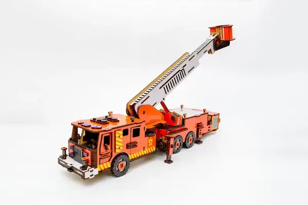 Конструктор Puz-00921"Пожежна Машина"(розмір моделі 50x13x10см) PuzzleOk купити недорого в Україні, фото 7