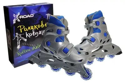 Ролики X-ROAD розсувні сині, розмір L (39-42) PW120 р.44*36*11,5см купити