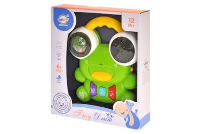 Іграшка музична 503-11 "Жабка" в коробці р.16,3x4,5x18,5 см YG Toys купити